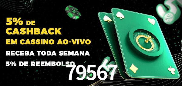 Promoções do cassino ao Vivo 79567